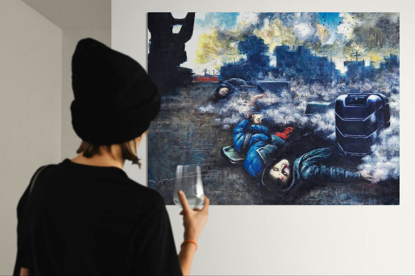 'The suitcase' sertifisert kunsttrykk -  av Trond Berg-Nilssen