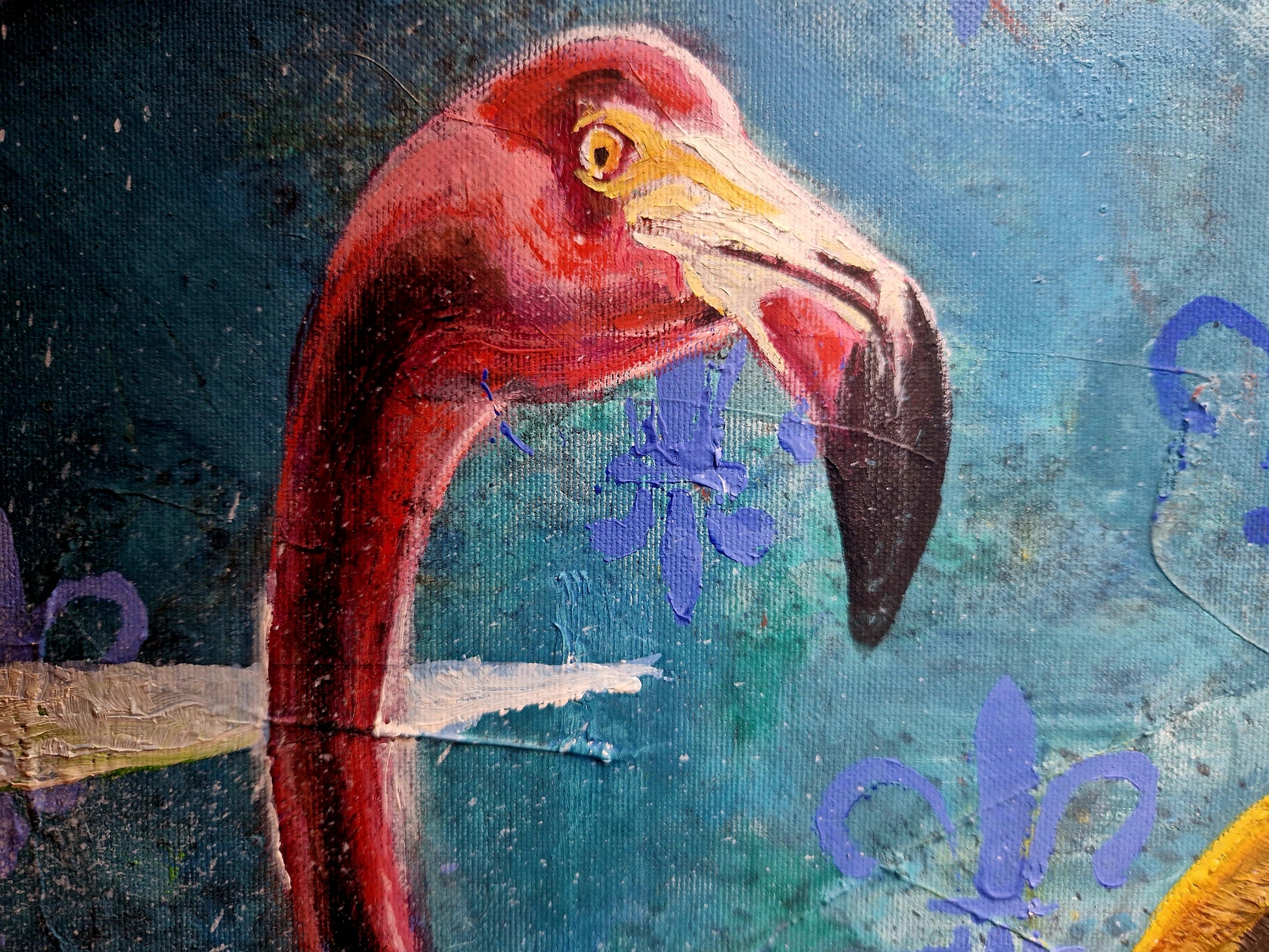 Dette kunsttrykket av Trond Berg-Nilssen utfordrer oss med sin dristige kombinasjon av det absurde og det erotiske. 
