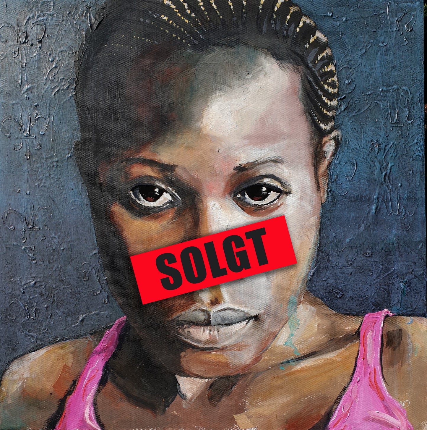 'Hellen' Originalt portrettmaleri av Trond Berg-Nilssen