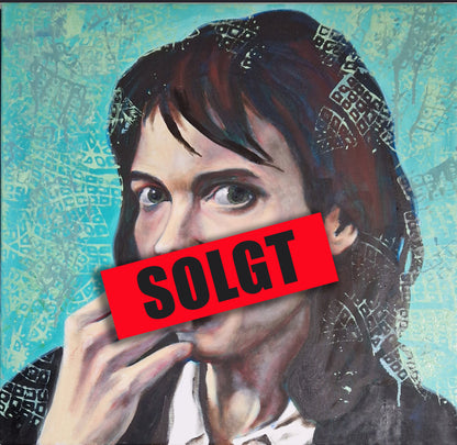 'Liv' portrett maleri - av Trond Berg-Nilssen