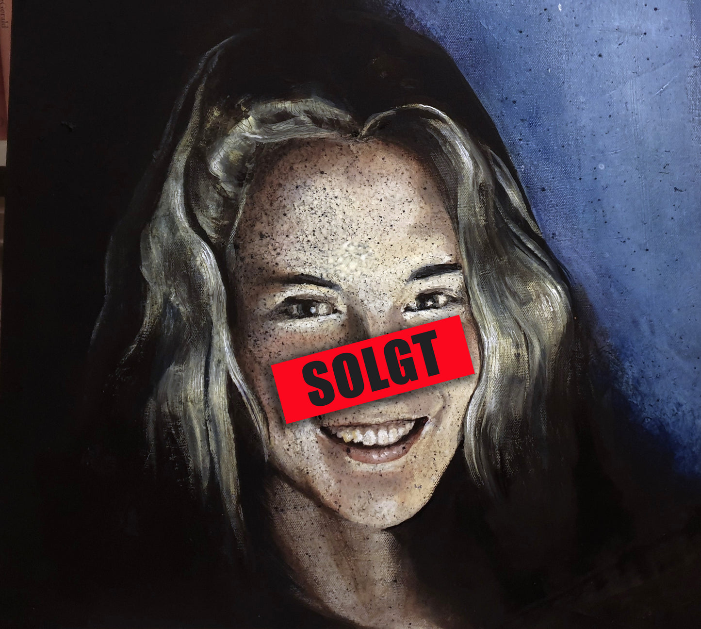 'Mia' - originalt portrettmaleri av Trond Berg-Nilssen