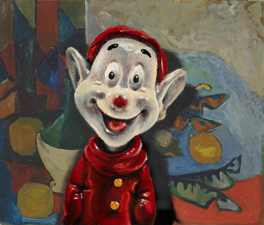 Clown sertifisert kunsttrykk - av Trond Berg-Nilssen